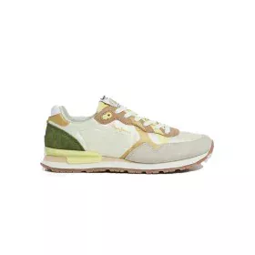 Sports Trainers for Women Pepe Jeans Brit Print White by Pepe Jeans, Women - Ref: S64139657, Price: 71,23 €, Discount: %