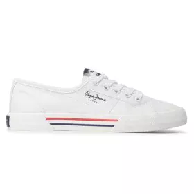 Zapatillas Deportivas Mujer Pepe Jeans Brady Basic Blanco de Pepe Jeans, Mujer - Ref: S64139658, Precio: 45,48 €, Descuento: %