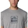 Short-sleeve Sports T-shirt Columbia Kwick Hike™ by Columbia, Men - Ref: S64141433, Price: 31,38 €, Discount: %