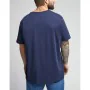 Short-sleeve Sports T-shirt Lee Ss Patch Logo Blue by Lee, Men - Ref: S64141435, Price: 20,75 €, Discount: %