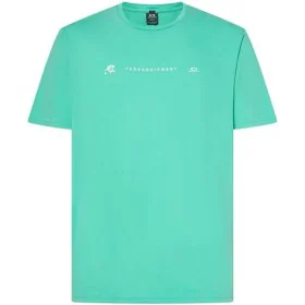 Camiseta Deportiva de Manga Corta Oakley Mtl Terra Aguamarina de Oakley, Hombre - Ref: S64141445, Precio: 36,46 €, Descuento: %