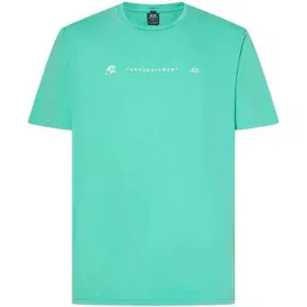 Camiseta Deportiva de Manga Corta Oakley Mtl Terra Aguamarina de Oakley, Hombre - Ref: S64141445, Precio: 36,46 €, Descuento: %