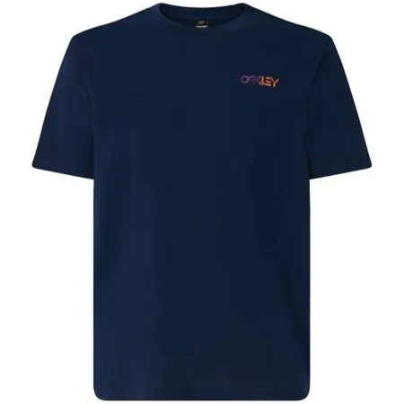 Short-sleeve Sports T-shirt Oakley Fingerprint B1B Blue by Oakley, Men - Ref: S64141452, Price: 27,68 €, Discount: %