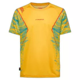 Maglia Sportiva a Maniche Corte La Sportiva Pacer Giallo di La Sportiva, Uomo - Rif: S64141458, Prezzo: 51,95 €, Sconto: %