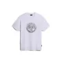 T-Shirt de Desporto de Manga Curta Napapjiri S-Bollo Ss 1 Branco de Napapjiri, Homem - Ref: S64141463, Preço: 36,46 €, Descon...