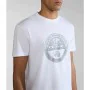 Short-sleeve Sports T-shirt Napapjiri S-Bollo Ss 1 White by Napapjiri, Men - Ref: S64141463, Price: 36,46 €, Discount: %