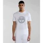 Short-sleeve Sports T-shirt Napapjiri S-Bollo Ss 1 White by Napapjiri, Men - Ref: S64141463, Price: 36,46 €, Discount: %