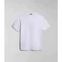 Maglia Sportiva a Maniche Corte Napapjiri S-Bollo Ss 1 Bianco di Napapjiri, Uomo - Rif: S64141463, Prezzo: 36,46 €, Sconto: %