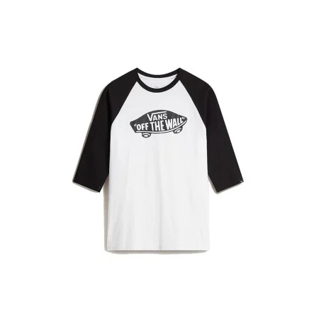 Maillot de Corps de Sport à Manches Coupe Vans Style 76 Raglan Blanc de Vans, Homme - Réf : S64141466, Prix : 35,07 €, Remise...