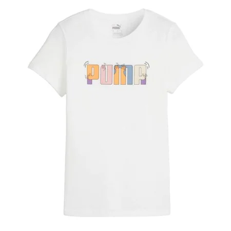 Camiseta de Manga Corta Mujer Puma Essential+ Graphic de Puma, Mujer - Ref: S64141474, Precio: 20,30 €, Descuento: %