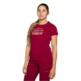 T-shirt à manches courtes femme Trangoworld Trangoworld Sihl Rouge carmin de Trangoworld, Femme - Réf : S64141485, Prix : 23,...