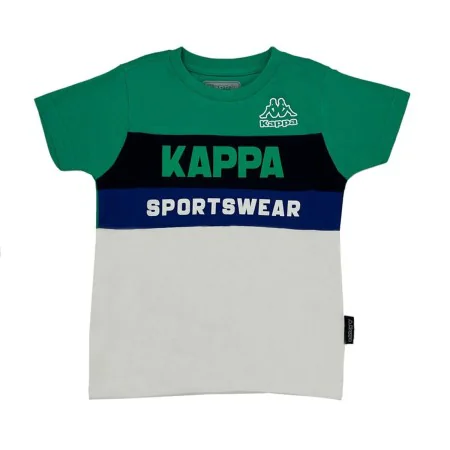 Camisola de Manga Curta Infantil Kappa 8056M00058 Verde-escuro de Kappa, Menino - Ref: S64141535, Preço: 18,33 €, Desconto: %