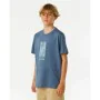 Camiseta de Manga Corta Infantil Rip Curl Lost Island Azul de Rip Curl, Niño - Ref: S64141543, Precio: 19,35 €, Descuento: %