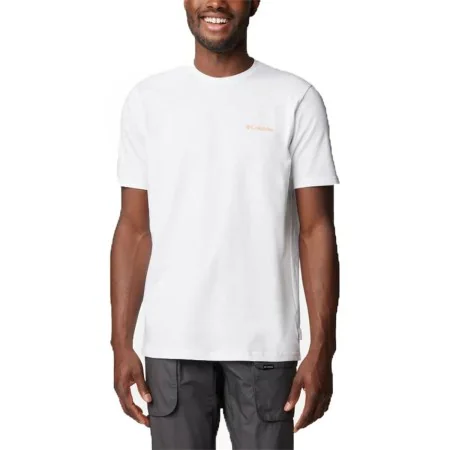 Camiseta de Manga Corta Hombre Columbia Explorers Canyon™ Blanco de Columbia, Hombre - Ref: S64141547, Precio: 34,88 €, Descu...