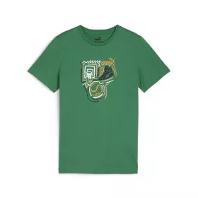 T shirt à manches courtes Enfant Puma Graphic de Puma, Garçon - Réf : S64141549, Prix : 19,38 €, Remise : %