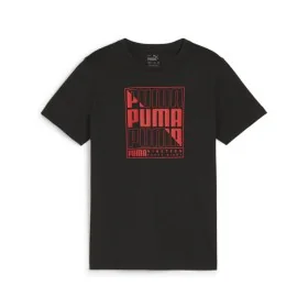 Camisola de Manga Curta Infantil Puma Graphic de Puma, Menino - Ref: S64141551, Preço: 19,35 €, Desconto: %