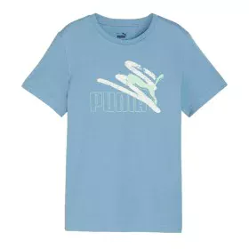 T shirt à manches courtes Enfant Puma Essentials+ AB Summer de Puma, Garçon - Réf : S64141556, Prix : 18,45 €, Remise : %