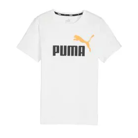 Camiseta de Manga Corta Infantil Puma Essentials+ 2 Col de Puma, Niño - Ref: S64141558, Precio: 18,38 €, Descuento: %