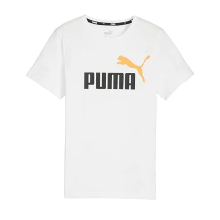 T shirt à manches courtes Enfant Puma Essentials+ 2 Col de Puma, Garçon - Réf : S64141558, Prix : 18,38 €, Remise : %