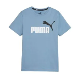 T shirt à manches courtes Enfant Puma Essentials+ 2 Col de Puma, Garçon - Réf : S64141559, Prix : 19,35 €, Remise : %