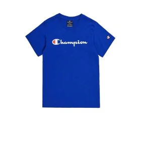 Camiseta de Manga Corta Infantil Champion Crewneck Azul de Champion, Niño - Ref: S64141562, Precio: 18,36 €, Descuento: %