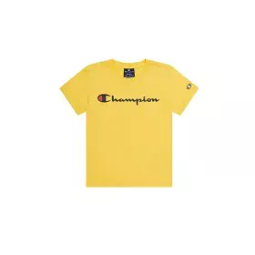 Maglia a Maniche Corte per Bambini Champion Crewneck Giallo di Champion, Bambino - Rif: S64141564, Prezzo: 18,36 €, Sconto: %