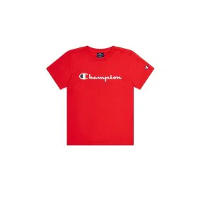 Camiseta de Manga Corta Infantil Champion Crewneck Rojo de Champion, Niño - Ref: S64141565, Precio: 18,36 €, Descuento: %