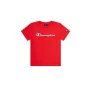 Camiseta de Manga Corta Infantil Champion Crewneck Rojo de Champion, Niño - Ref: S64141565, Precio: 18,36 €, Descuento: %