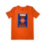 T shirt à manches courtes Enfant Puma Bppo Basket Blank Ba Orange de Puma, Garçon - Réf : S64141566, Prix : 18,33 €, Remise : %