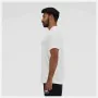 Camiseta de Manga Corta Hombre New Balance Sport Essentials Barrel Blanco de New Balance, Hombre - Ref: S64141571, Precio: 29...