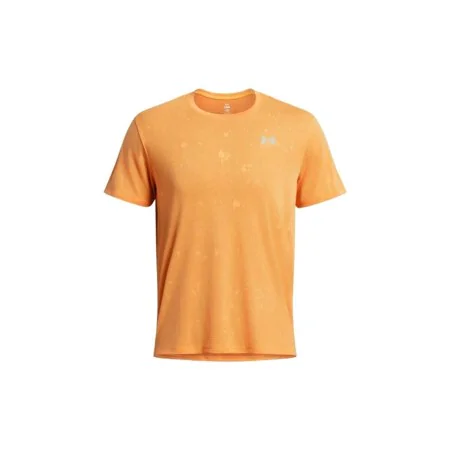 Men’s Short Sleeve T-Shirt Under Armour Launch Dark Orange by Under Armour, Men - Ref: S64141572, Price: 33,23 €, Discount: %