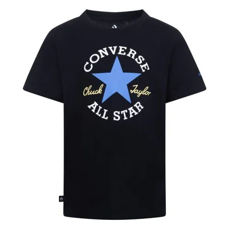 Maglia a Maniche Corte per Bambini Converse Sustainable Core Sse Nero di Converse, Bambino - Rif: S64141598, Prezzo: 18,33 €,...