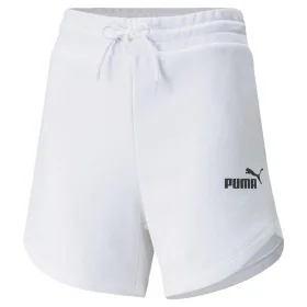 Short de Sport Puma Essentials 5" Blanc de Puma, Femme - Réf : S64141925, Prix : 26,57 €, Remise : %