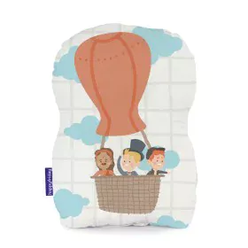 Coussin HappyFriday Mr Fox World trip Multicouleur 40 x 30 cm de HappyFriday, Cale-bébés - Réf : D1613274, Prix : 12,66 €, Re...