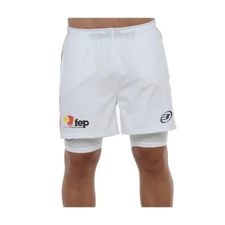 Pantaloncino Sportivo Bullpadel Elato Bianco di Bullpadel, Uomo - Rif: S64141943, Prezzo: 40,24 €, Sconto: %