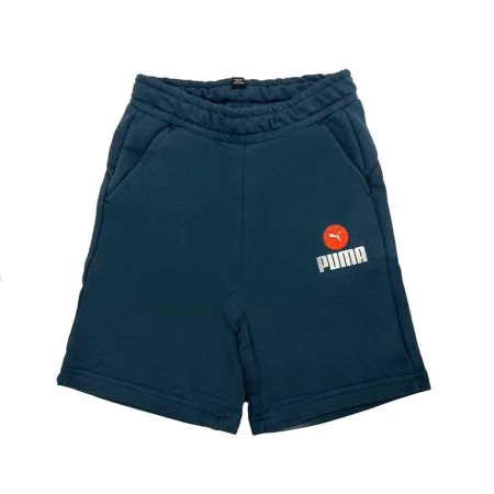 Shorts pour enfants Puma Blank Bleu foncé de Puma, Garçon - Réf : S64141974, Prix : 29,52 €, Remise : %