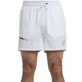 Pantalón Corto Deportivo Bullpadel Adian Blanco de Bullpadel, Hombre - Ref: S64142010, Precio: 38,56 €, Descuento: %