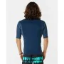 Camisola de Manga Curta Homem Rip Curl Waves Azul Marinho de Rip Curl, Homem - Ref: S64142030, Preço: 22,14 €, Desconto: %