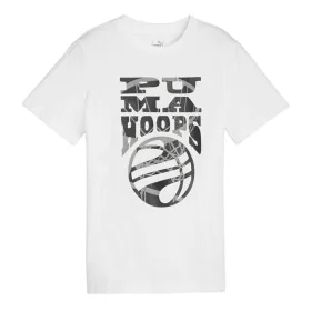 T shirt à manches courtes Enfant Puma Basketball Blueprint de Puma, Garçon - Réf : S64142035, Prix : 23,07 €, Remise : %