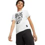 Camisola de Manga Curta Infantil Puma Basketball Blueprint de Puma, Menino - Ref: S64142035, Preço: 23,07 €, Desconto: %