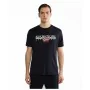 T-shirt à manches courtes homme Napapjiri Noir de Napapjiri, Homme - Réf : S64142040, Prix : 33,23 €, Remise : %