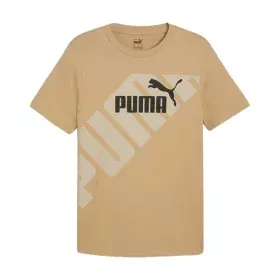 Camisola de Manga Curta Infantil Puma Power Graphic de Puma, Menino - Ref: S64142042, Preço: 21,22 €, Desconto: %