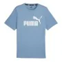 Camisola de Manga Curta Homem Puma Essentials Zen Anil de Puma, Homem - Ref: S64142047, Preço: 21,60 €, Desconto: %