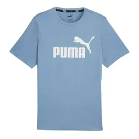 Maglia a Maniche Corte Uomo Puma Essentials Zen Indaco di Puma, Uomo - Rif: S64142047, Prezzo: 21,60 €, Sconto: %