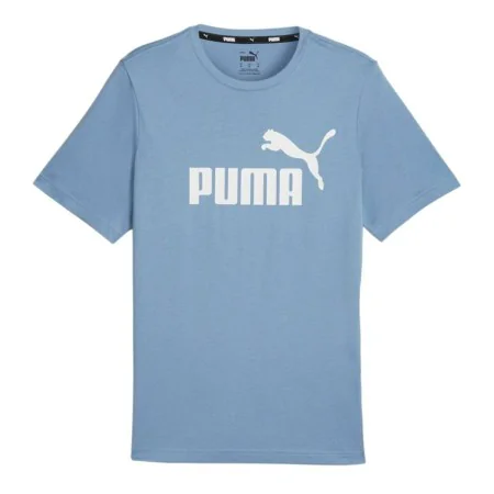 Camisola de Manga Curta Homem Puma Essentials Zen Anil de Puma, Homem - Ref: S64142047, Preço: 21,60 €, Desconto: %