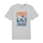 T-shirt à manches courtes homme Puma GRAPHICS Mountain Gris de Puma, Homme - Réf : S64142048, Prix : 22,42 €, Remise : %