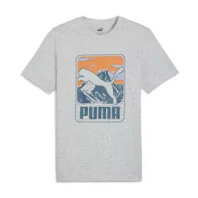 Maglia a Maniche Corte Uomo Puma GRAPHICS Mountain Grigio di Puma, Uomo - Rif: S64142048, Prezzo: 22,42 €, Sconto: %