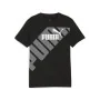 Camiseta de Manga Corta Infantil Puma Power Graphic Negro de Puma, Niño - Ref: S64142056, Precio: 19,11 €, Descuento: %