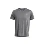 Camiseta de Manga Corta Hombre Under Armour Launch Splatter Gris de Under Armour, Hombre - Ref: S64142074, Precio: 36,46 €, D...