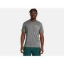 Camiseta de Manga Corta Hombre Under Armour Launch Splatter Gris de Under Armour, Hombre - Ref: S64142074, Precio: 36,46 €, D...